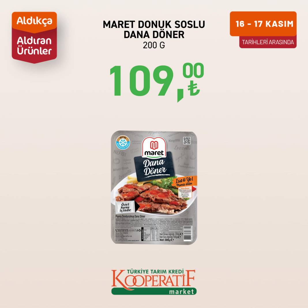 Tarım Kredi Market yine dev indirimle vatandaşın karşısına çıktı 36